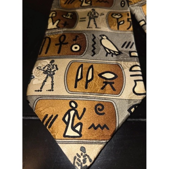 Grateful Dead Other - Grateful Dead Egypt '78 2nd Set Neck Tie MADE IN USA 1996 VTG Men's 100% Silk